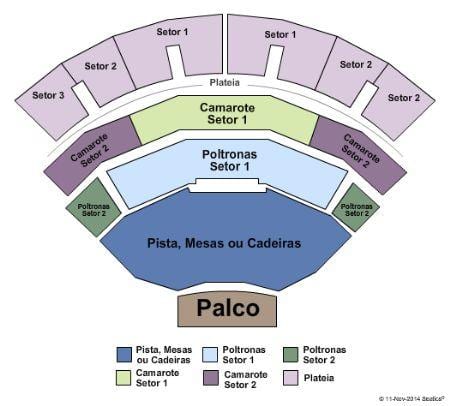 São Paulo hall kaart
