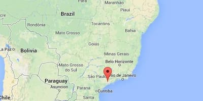 São Paulo (brazilië kaart